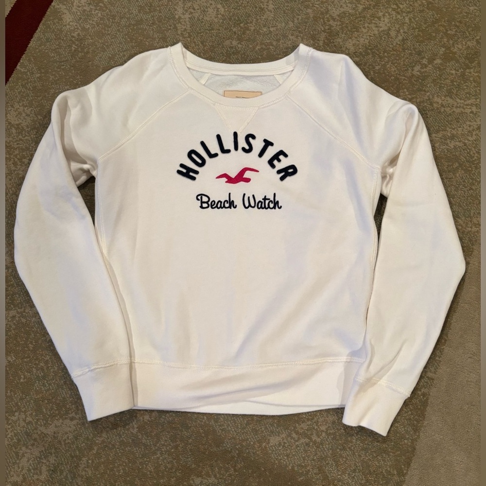 Hollister Beach Watch Sweatshirt Women’s Medium Pullover